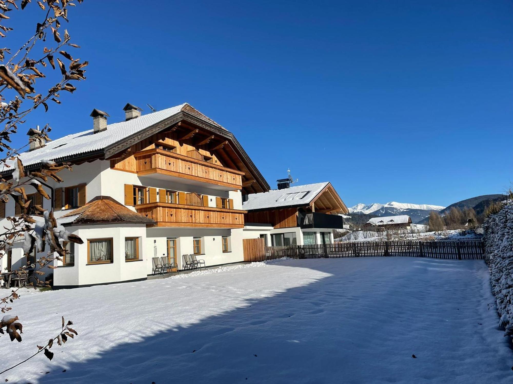 App - Chalet Unterhoelzlhof Olang Exterior foto